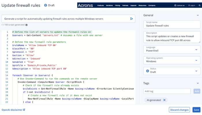 AI-Driven Cyber Scripting