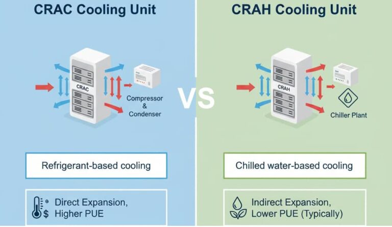 CRAC vs. CRAH Cooling Units – What’s the Difference?