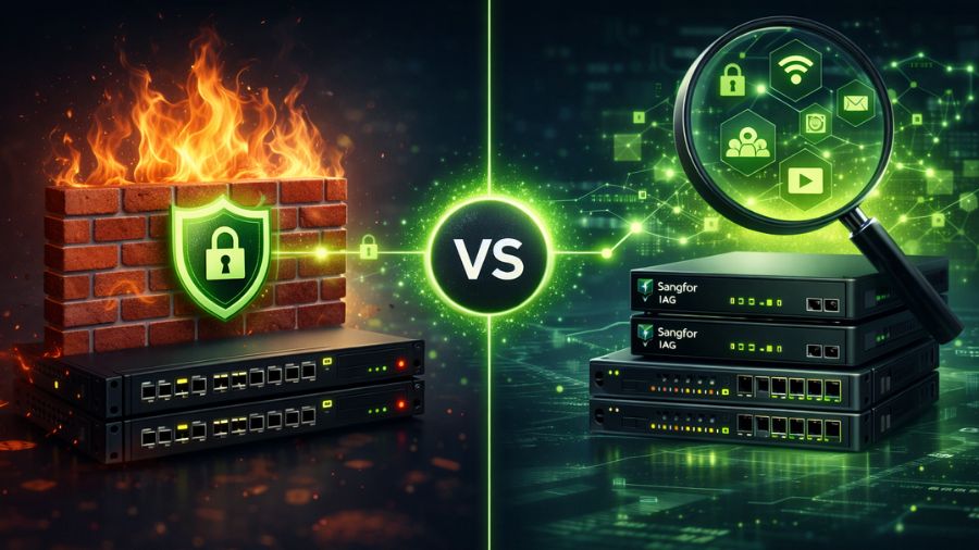 Traditional Firewalls vs. Sangfor IAG