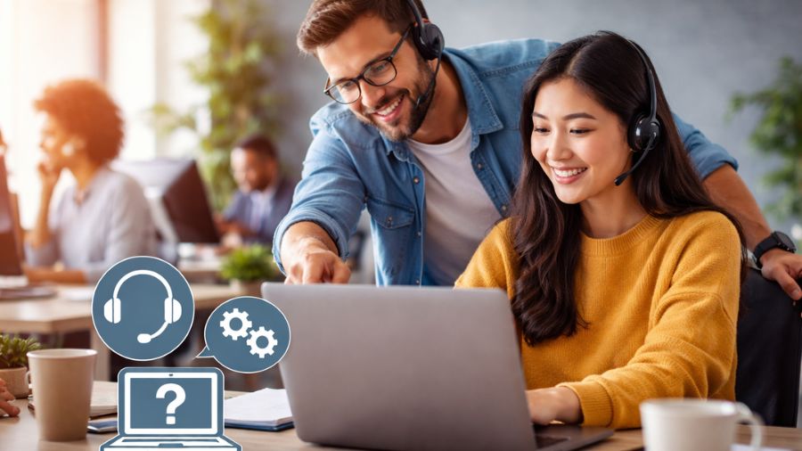 What is the _End User Support Meaning